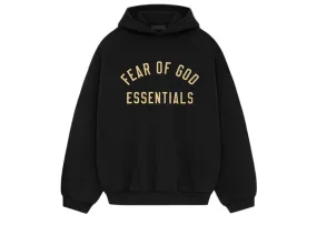 Fear of God Essentials Fleece II Hoodie Black