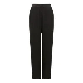 FOREVER NEW Taylor Tapered Tuxedo Pants - Black