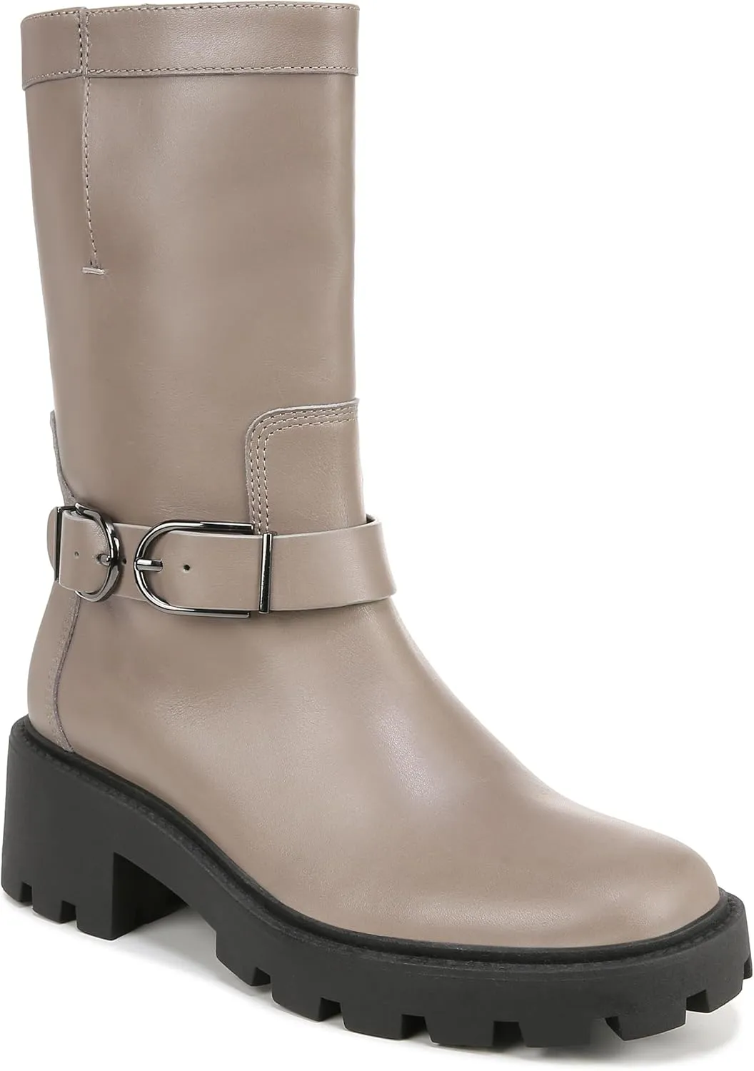 Franco Sarto Women's Elle Mid Shaft Lug Sole Boot