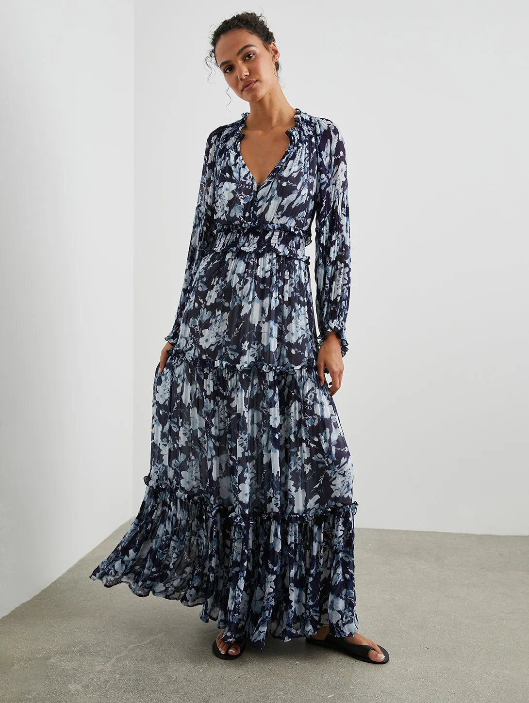 Frederica Maxi - Indigo Blossom