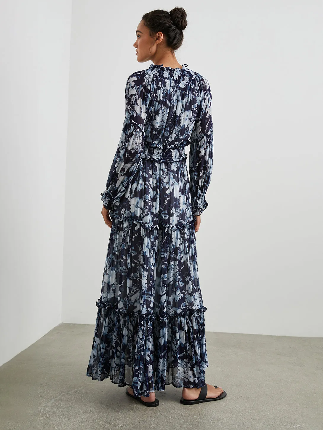 Frederica Maxi - Indigo Blossom