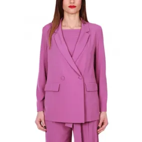 GIACCA BLAZER OVERSIZE, VIOLA