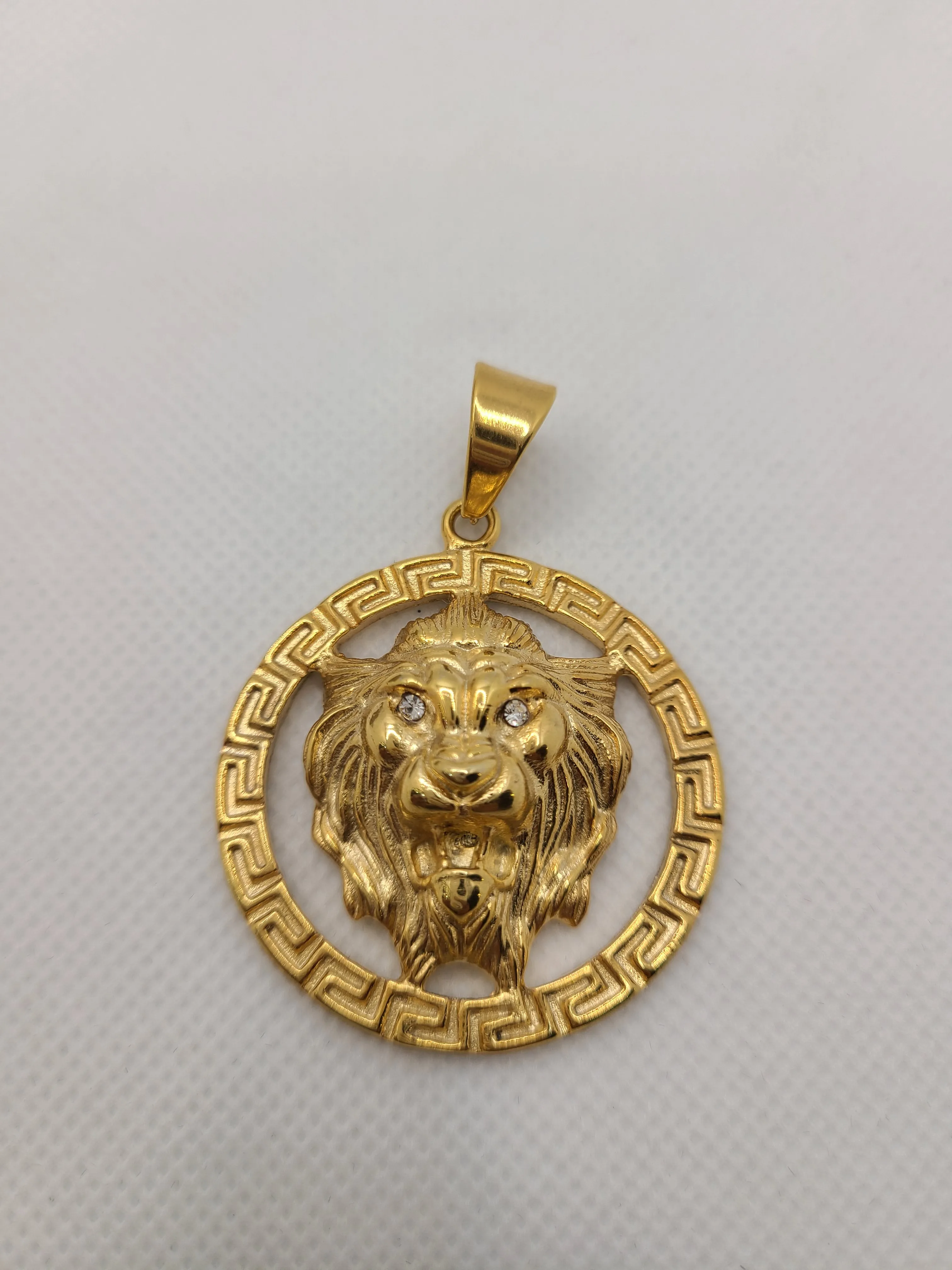 Gold Plated lion Pendant