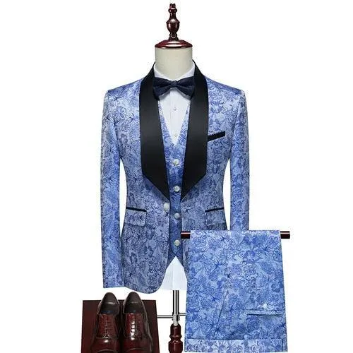 Gorka Luxury Three Piece Tuxedo Suit