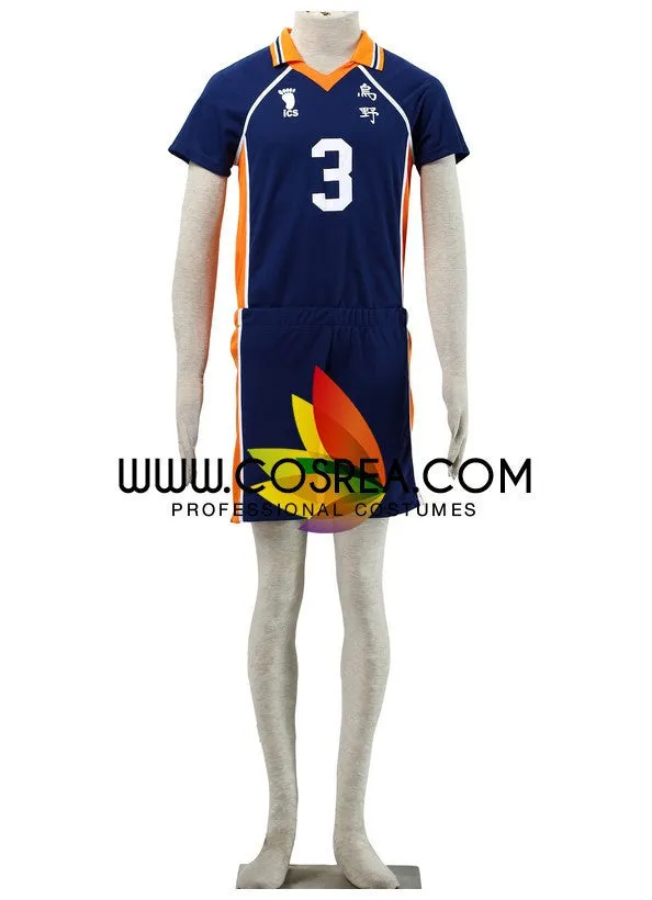 Haikyuu Karasuno High 3 Cosplay Costume