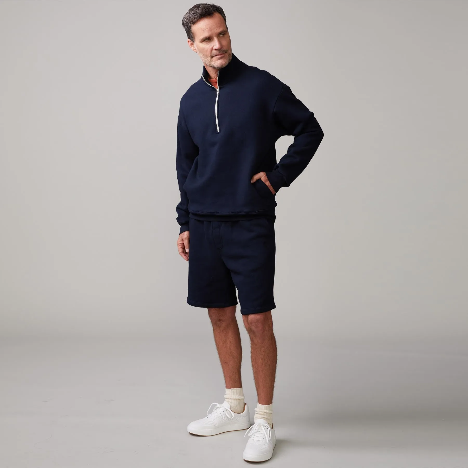 Half Zip Sweatshirt