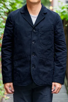 Hansen Garments Josef 5-Button Workwear Blazer - Dark Navy