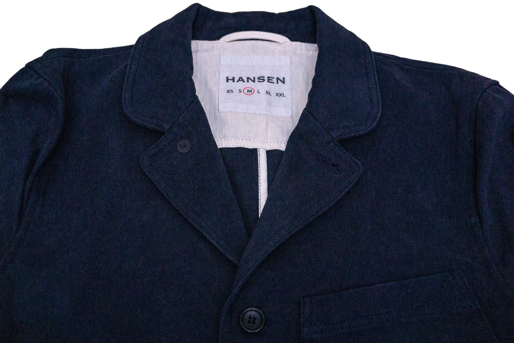 Hansen Garments Josef 5-Button Workwear Blazer - Dark Navy