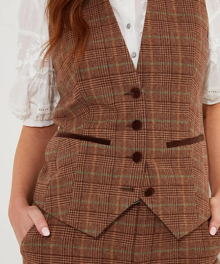 Heritage Check Waistcoat