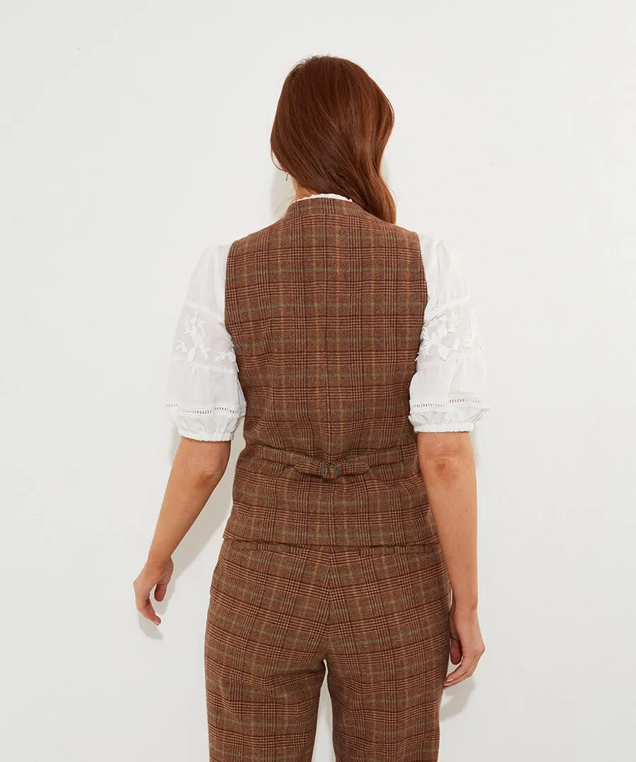 Heritage Check Waistcoat