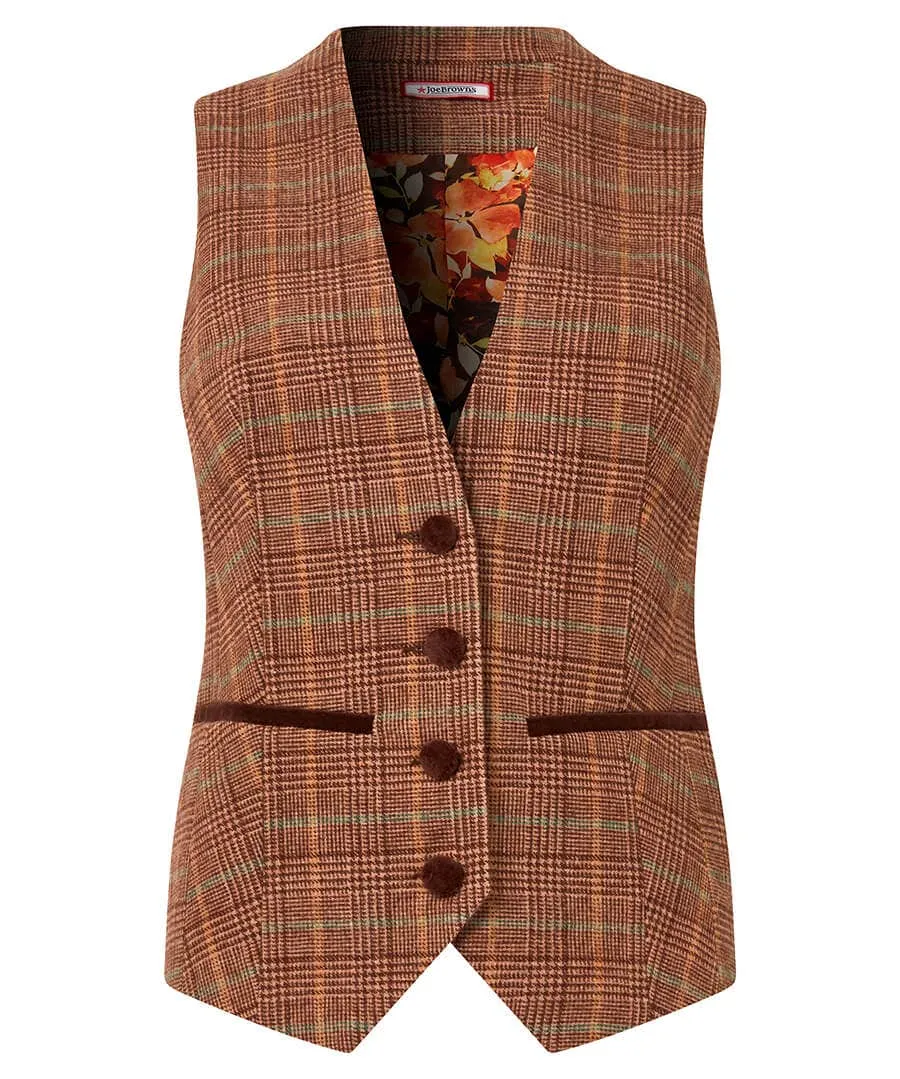 Heritage Check Waistcoat