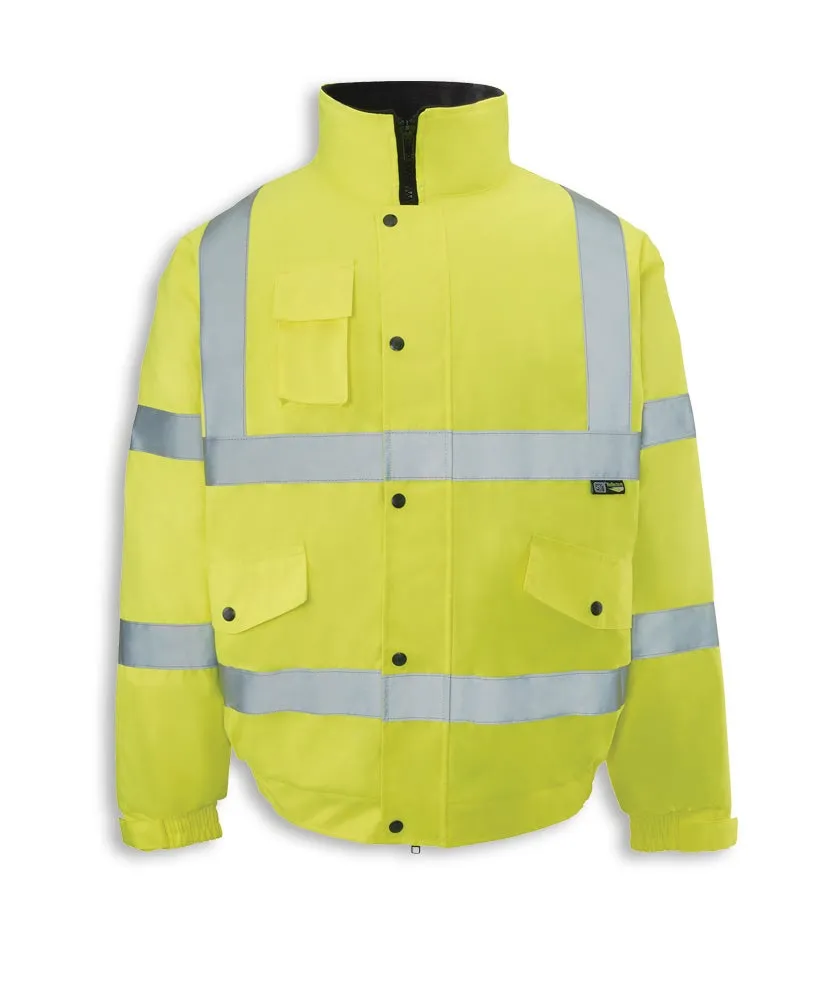 Hi-vis bomber jacket