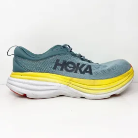 Hoka One One Mens Bondi 8 1123202 GBMS Blue Running Shoes Sneakers Size 11.5 D