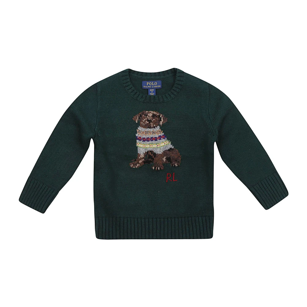 Hunt Club Maglione Cane Verde Pullover