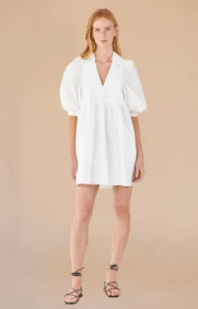 Hunter Bell Noah Dress in White