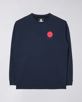 Japanese Sun Sweatshirt, Navy Blazer