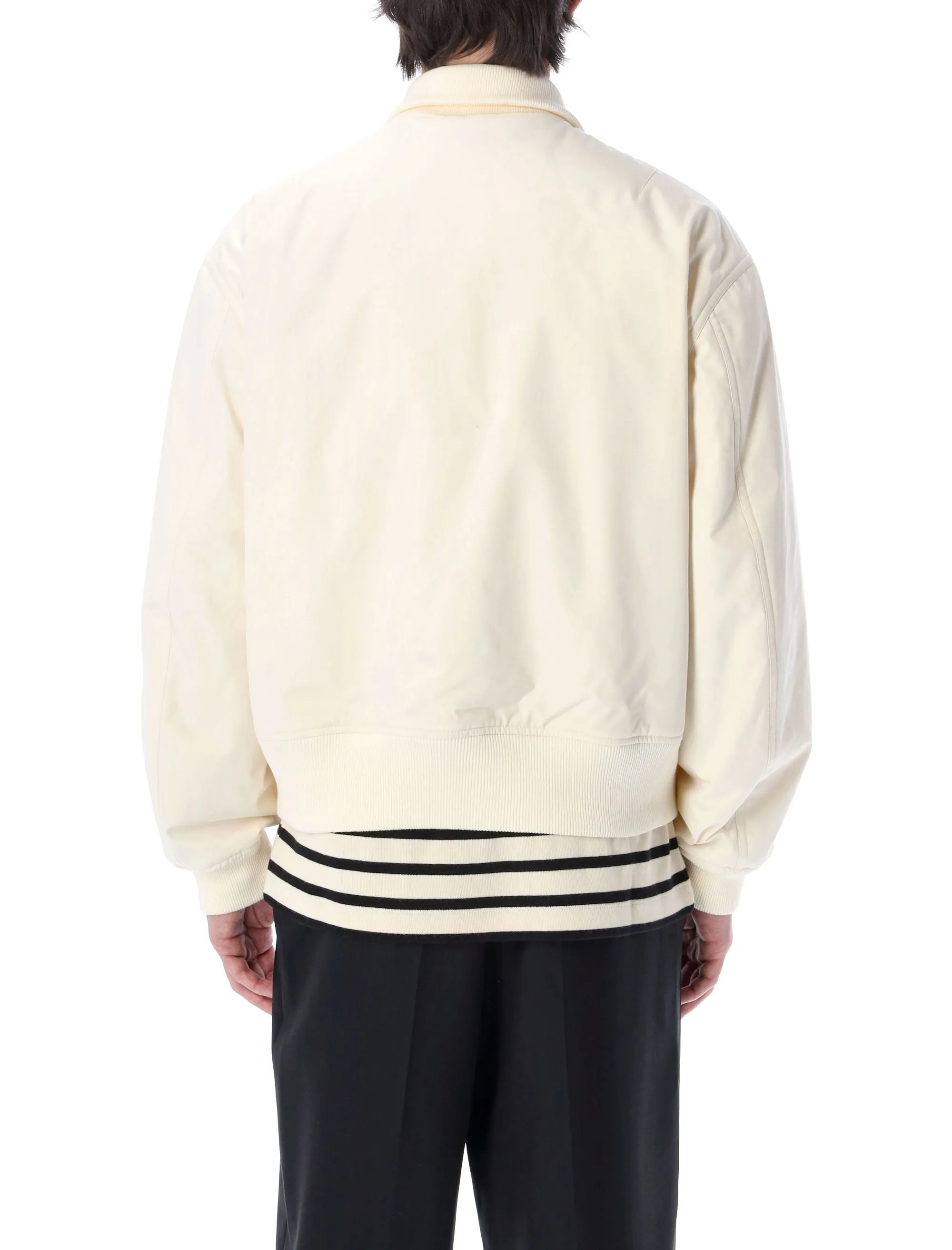 Jil Sander Long-Sleeved Zipped Bomber Jacket