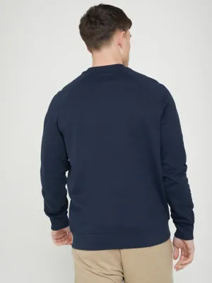 Jon Parka Navy Sweatshirt | Men | George at ASDA