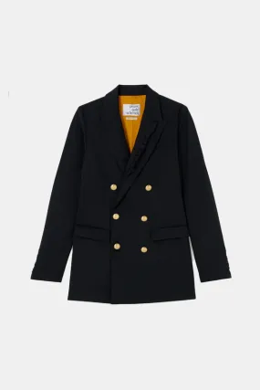 Josefina Tuxedo Blazer - Navy