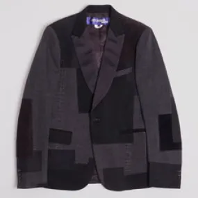 Junya Watanabe Man Patchwork Tuxedo Blazer