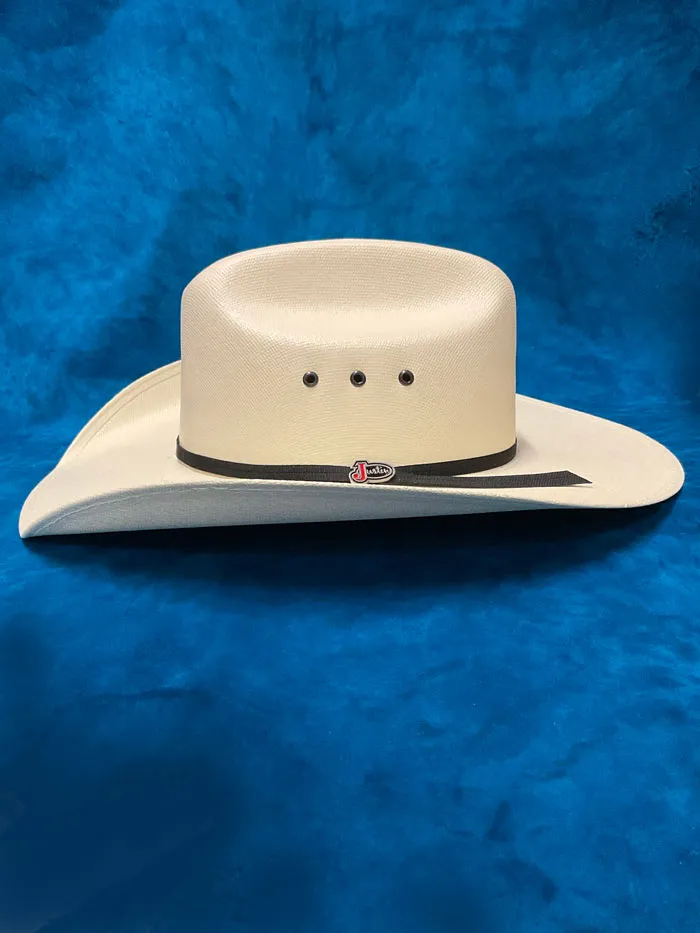 Justin JS0256BUCK Kids Buckaroo Western Canvas Hat Ivory