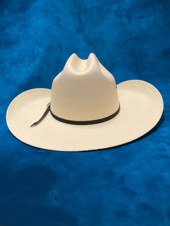 Justin JS0256BUCK Kids Buckaroo Western Canvas Hat Ivory