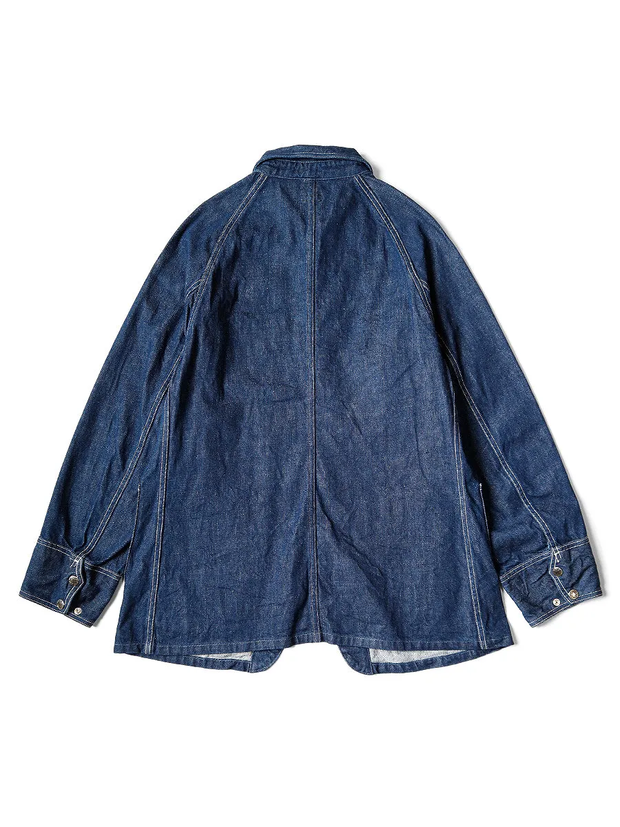 Kapital 11.5oz denim ZIPPER coverall Jacket