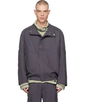 Kiko Kostadinov Gray Jacklight Parka