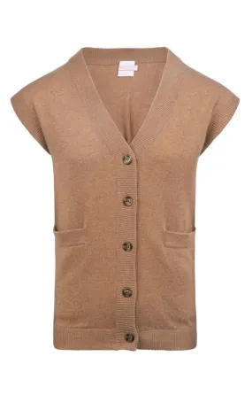 Ladies Cashmere Waistcoat