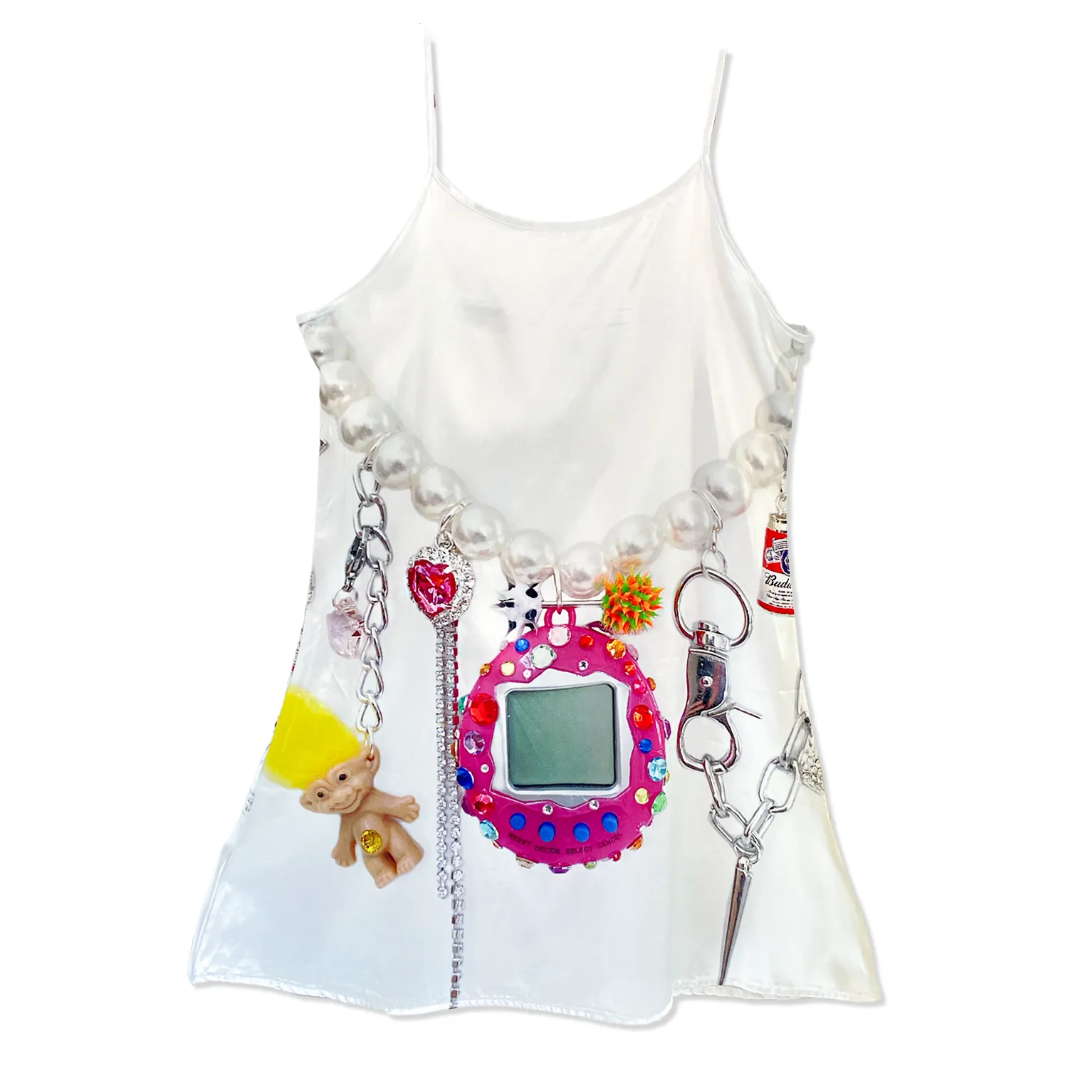 LARGE - TAMAGOTCHI SLIP DRESS