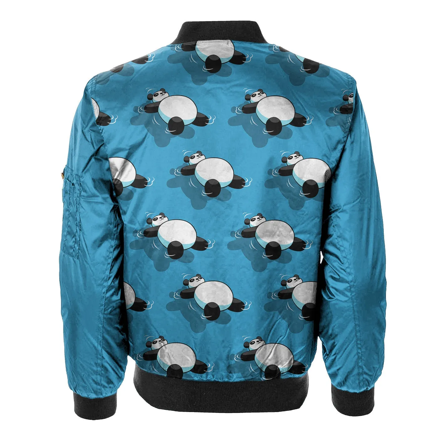 Lazy Panda Bomber Jacket