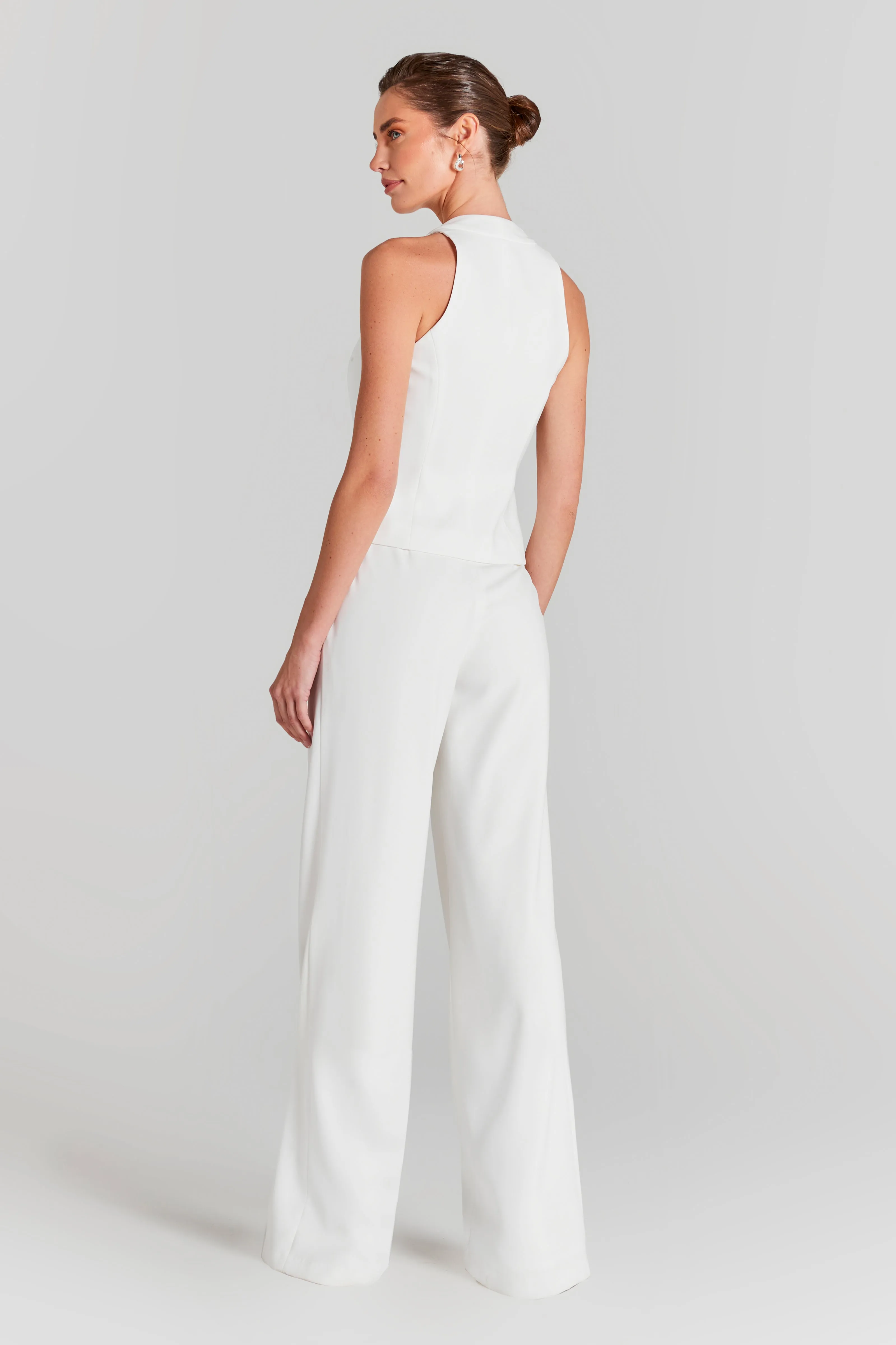 Leni White Waistcoat