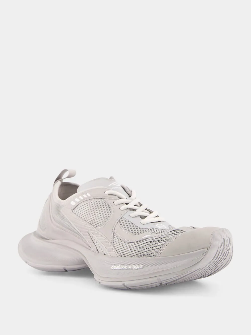 Light Grey Circuit Sneakers