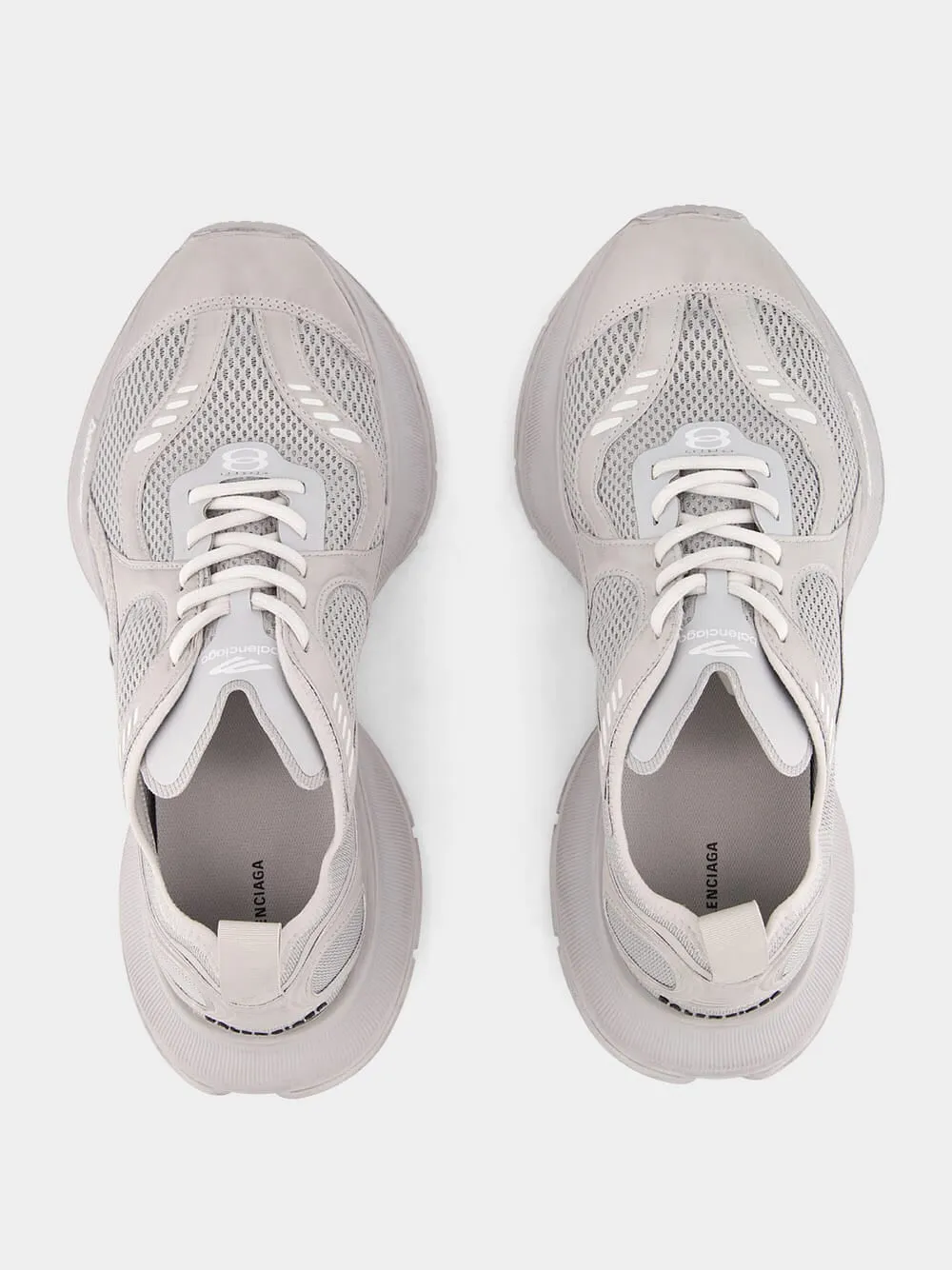 Light Grey Circuit Sneakers