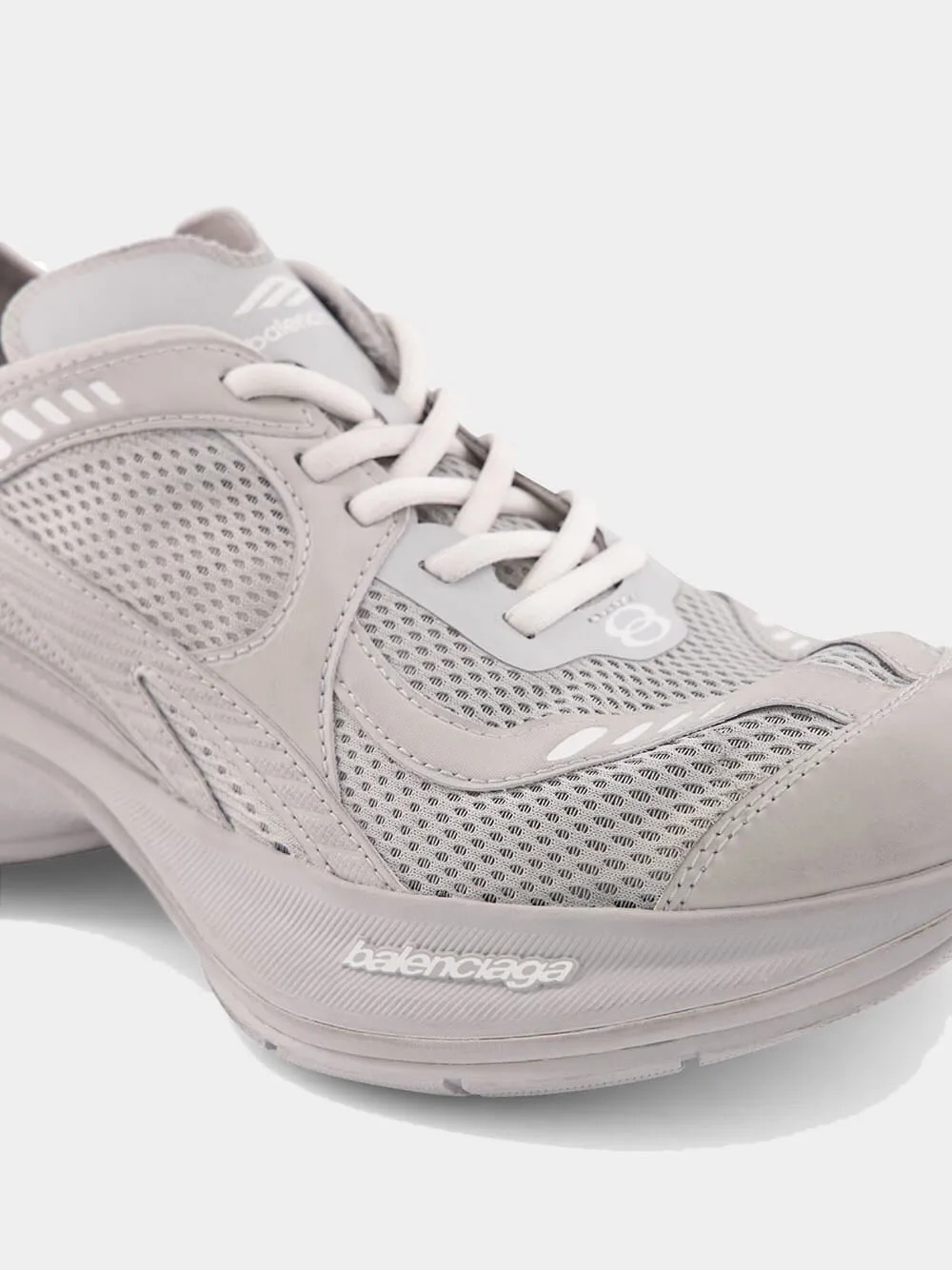 Light Grey Circuit Sneakers