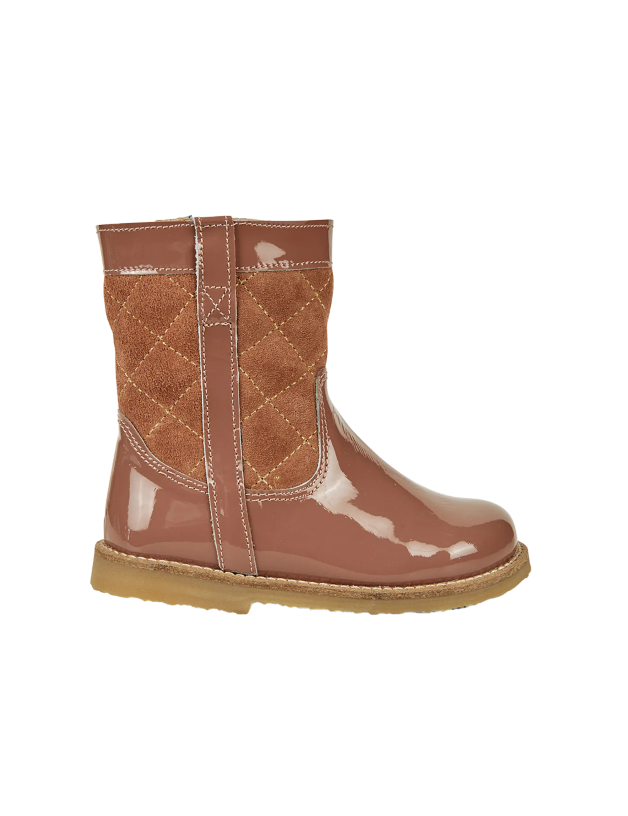 Lorride Boot - Rose Clay Patent