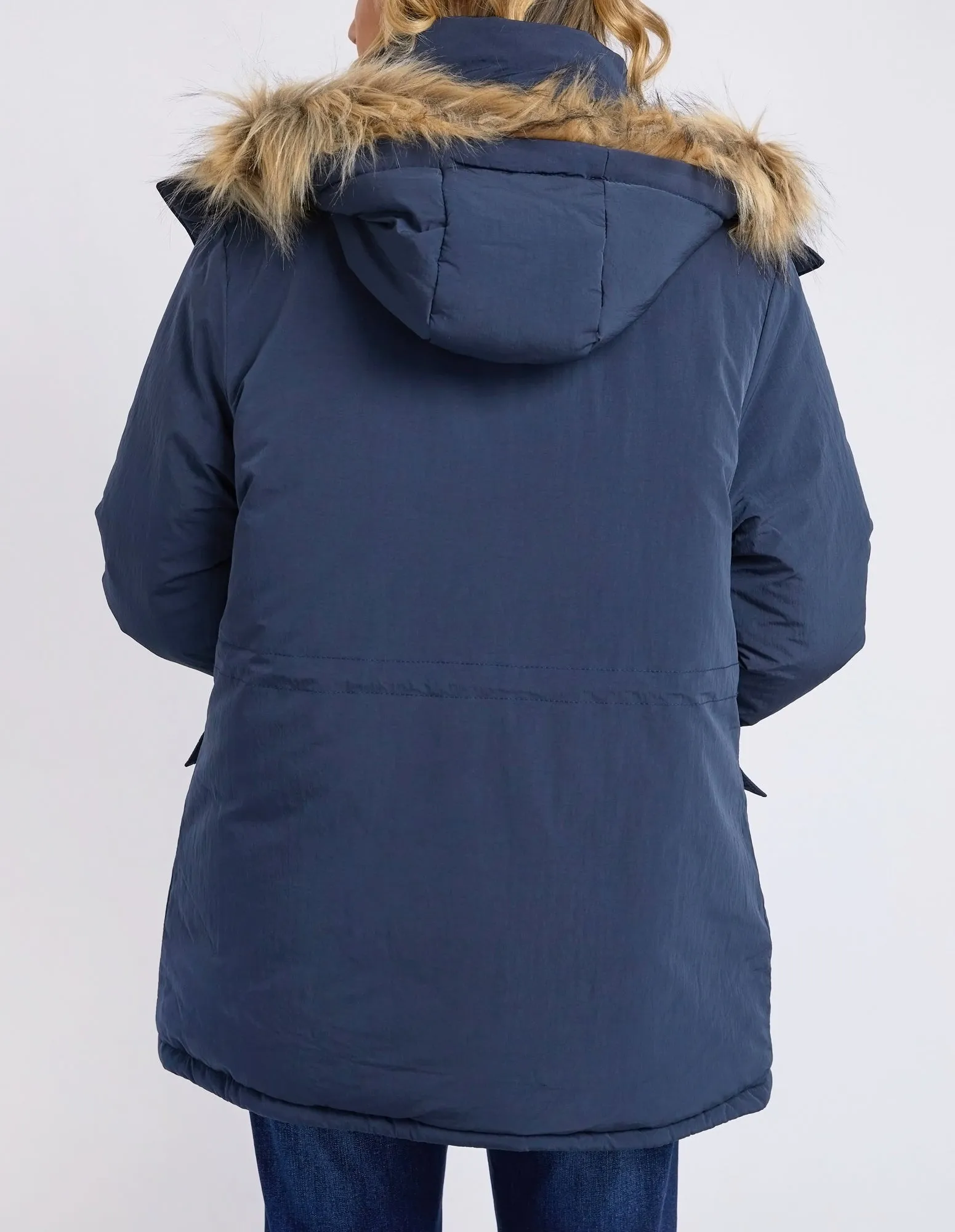 Madison Coat Dark Sapphire