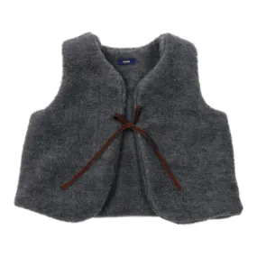 Makié Baby And Child London Wool Vest Grey