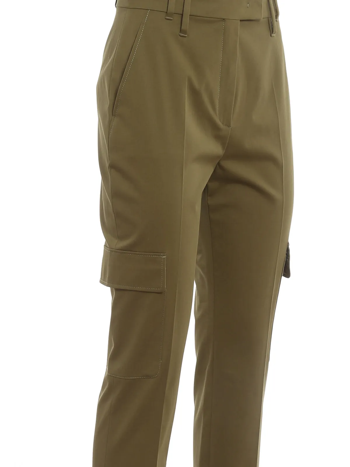 Max Mara Studio High Waist Cargo Pants