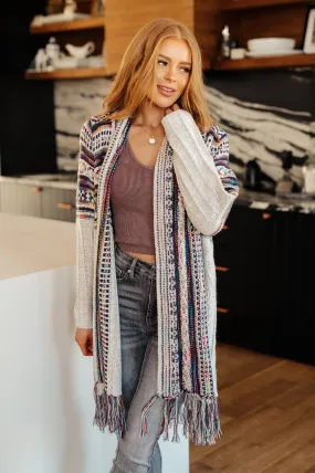 Maya Fringe Cardigan