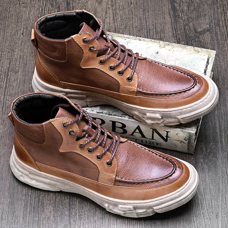 Men Trendy Work Boots 