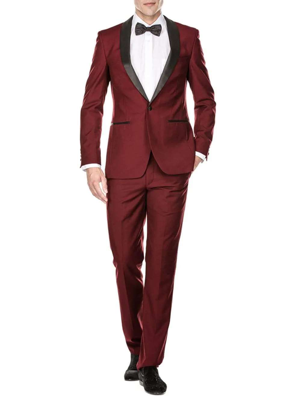 Men's Slim Fit Shawl Lapel Tuxedo