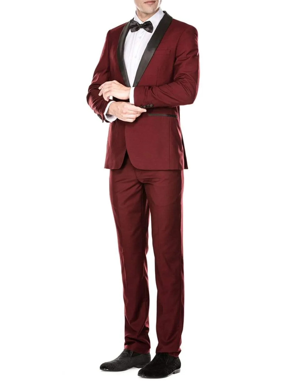 Men's Slim Fit Shawl Lapel Tuxedo