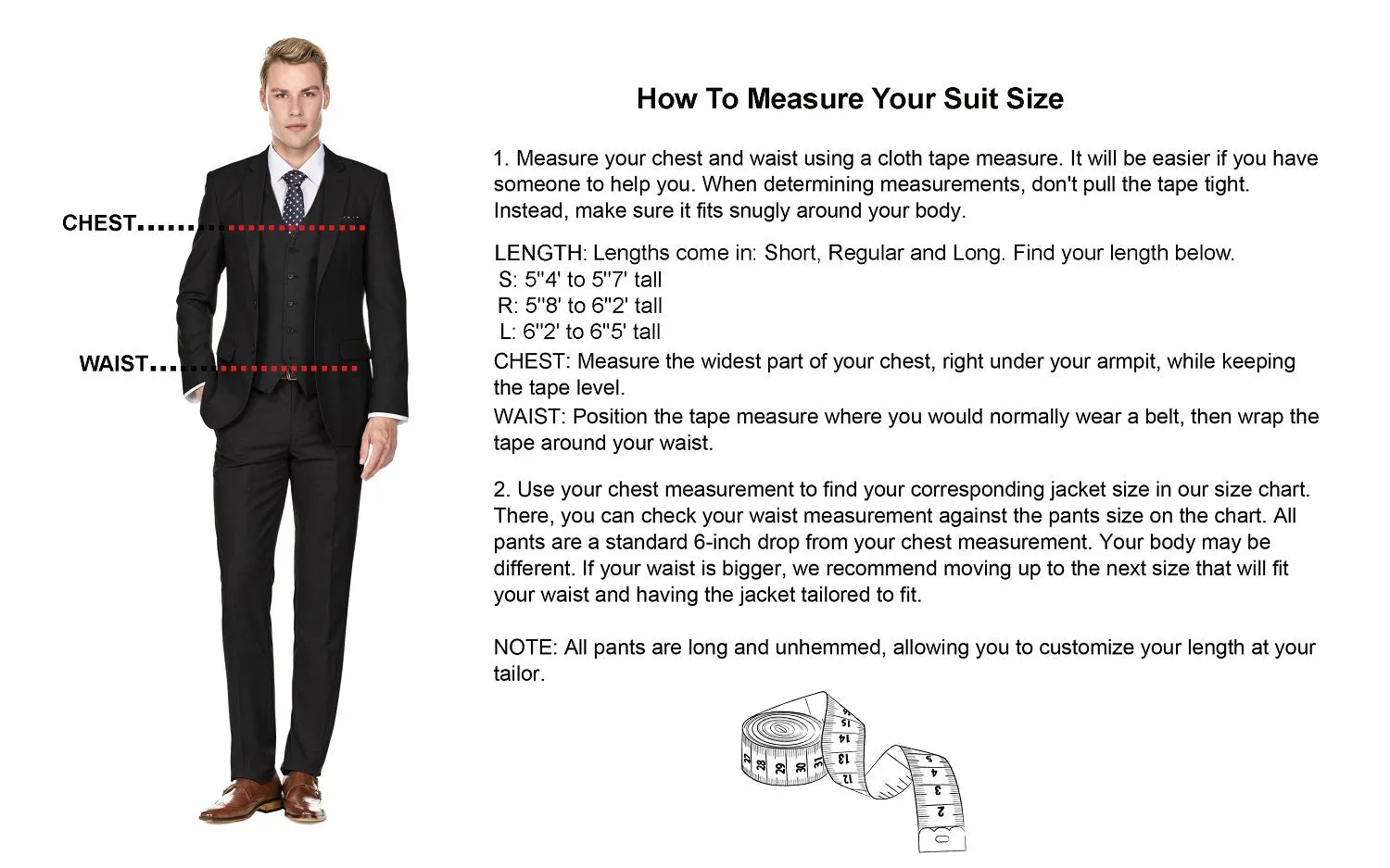 Men's Slim Fit Shawl Lapel Tuxedo