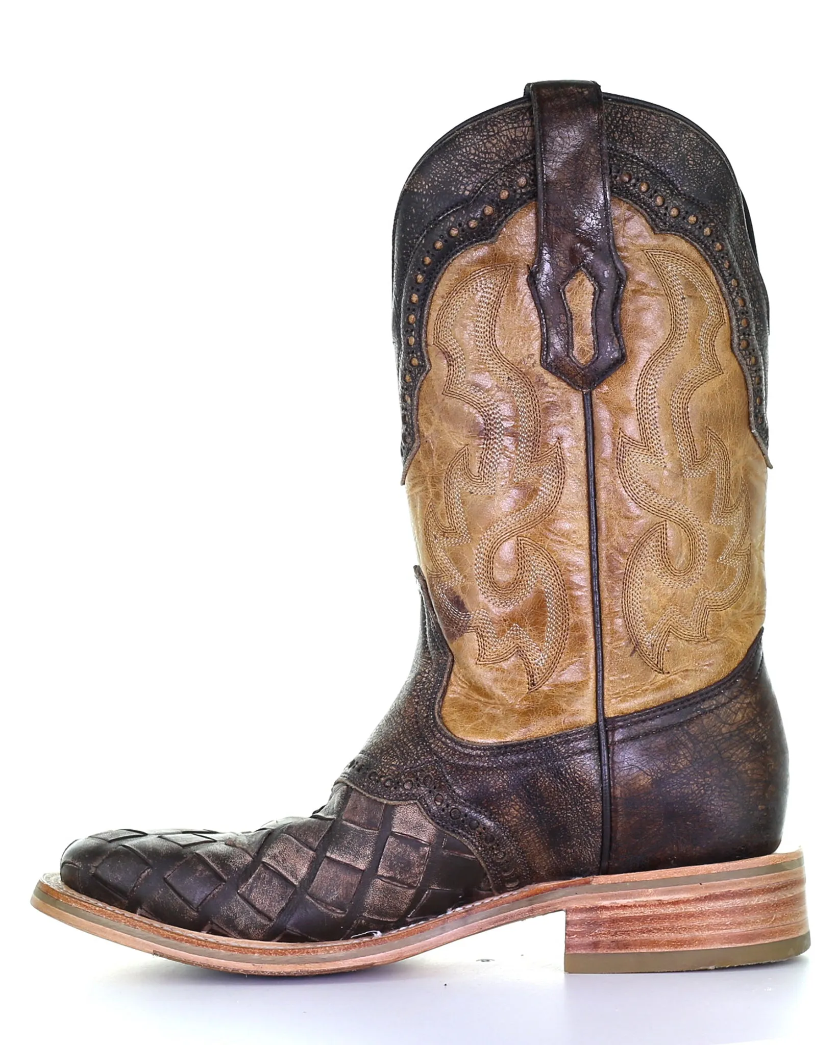 Men's Woven Western Boots