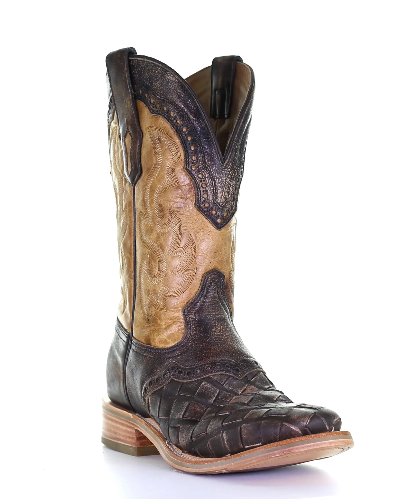 Men's Woven Western Boots