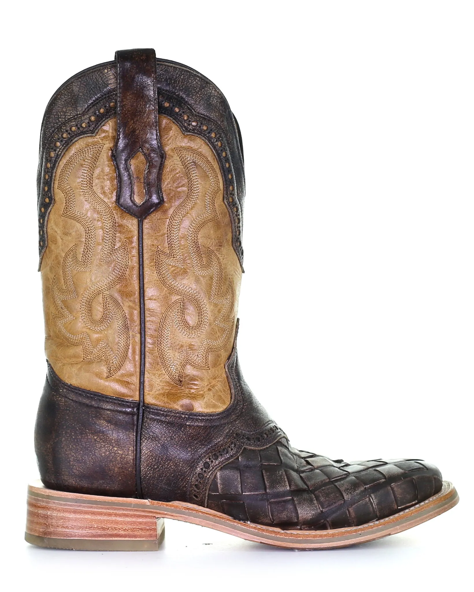 Men's Woven Western Boots