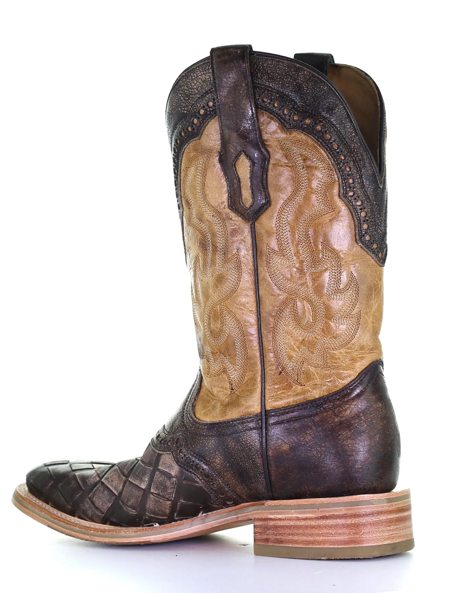 Men's Woven Western Boots