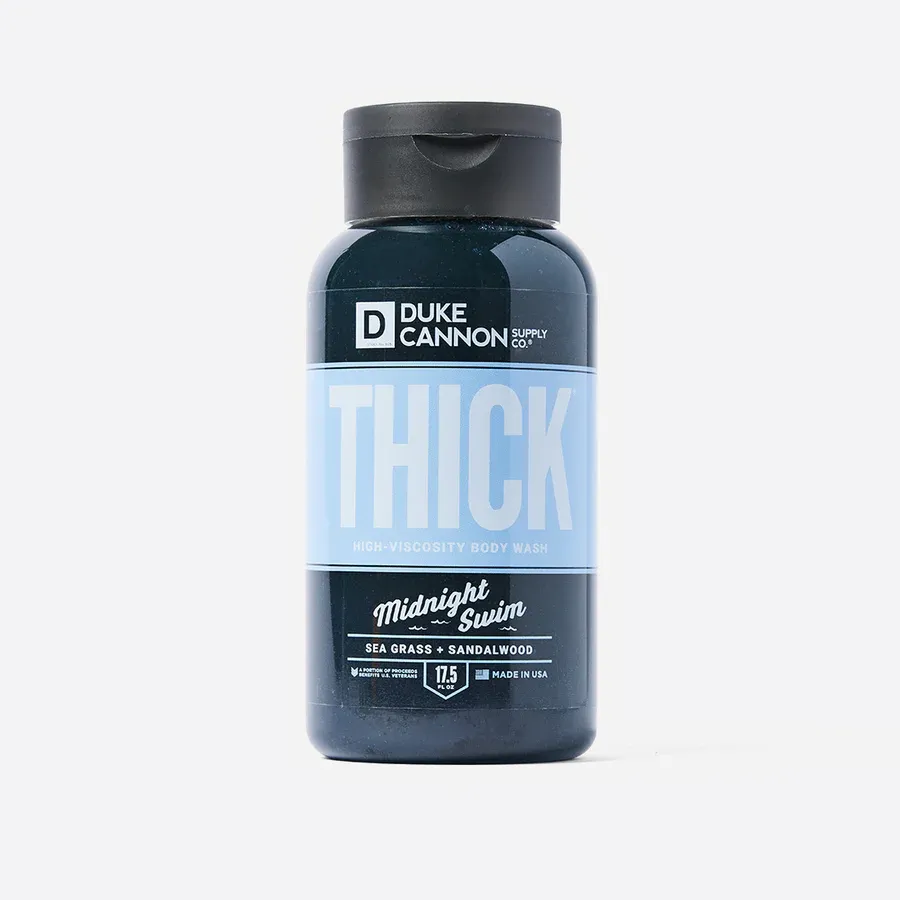 MIDNIGHT SWIM THICK HIGH VISCOSITY BODY WASH BY DUKE CANNON