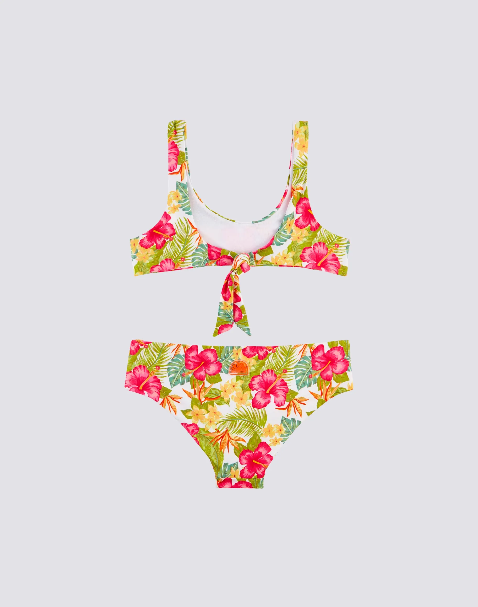 MINI BIKINI  TOP SPORTIVO E SLIP FISSO TROPICANA